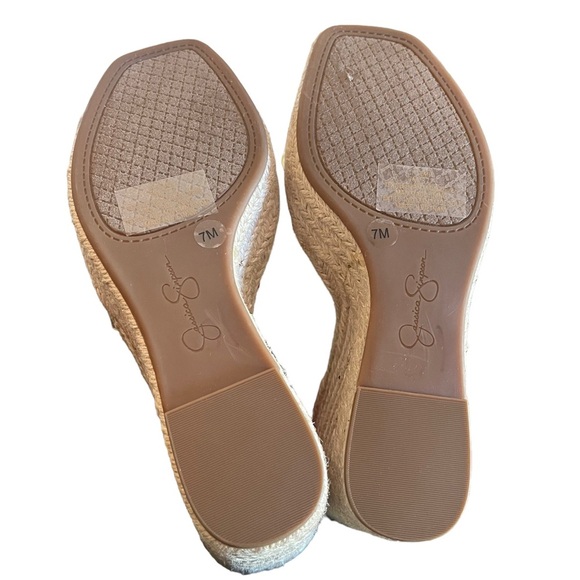 Jessica Simpson Semie Floral
Jelly‎ Strap Espadrille Wedge
Sandal Womens 7M Red - Picture 10 of 15